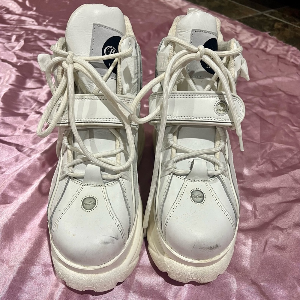 White Platform Boots